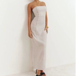 Reformation Linen Dress, Size 0